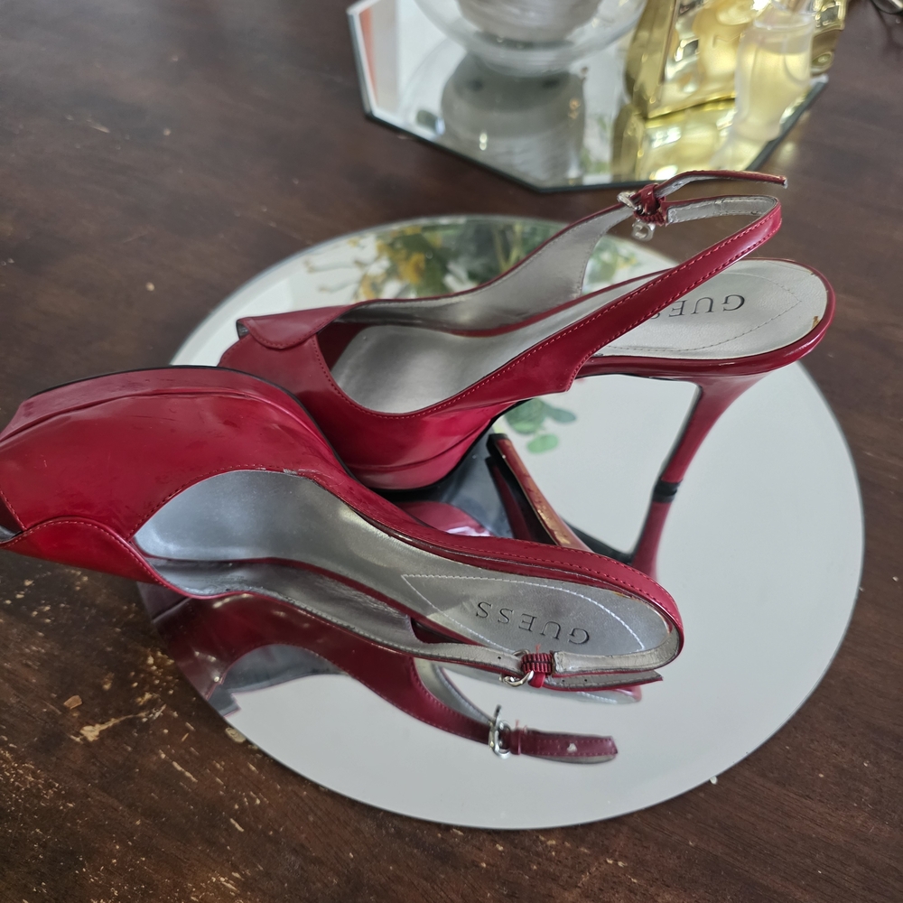 GUESS Red Women's Stiletto Heels